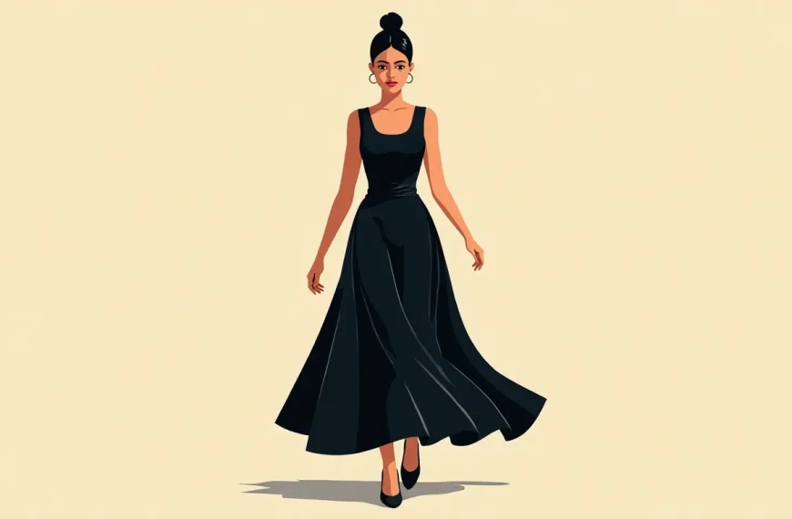 Ananya Panday radiates unparalleled glamour in a dazzling black midi dress.