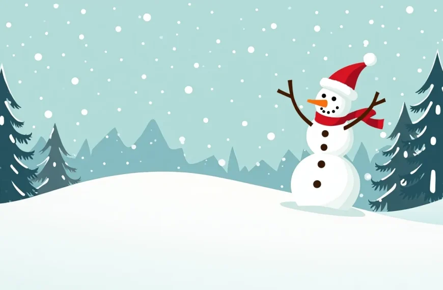 Brace for a White Christmas: England’s Met Office Predicts Five Snowy Days Ahead!